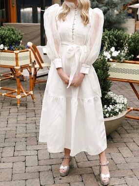 Sue Sartor - White Bridal Shower Dress
